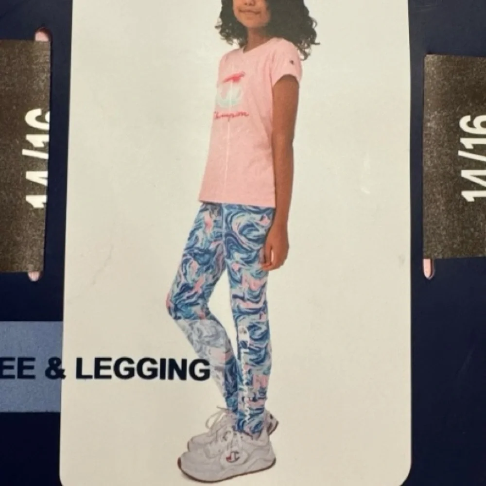 Champion Tee &‎ Legging Set nwt